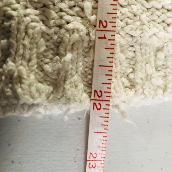 Billabong Womens Striped Nubby Crew Neck Sweater Size M Oversized Multi-colored - Picture 12 of 12